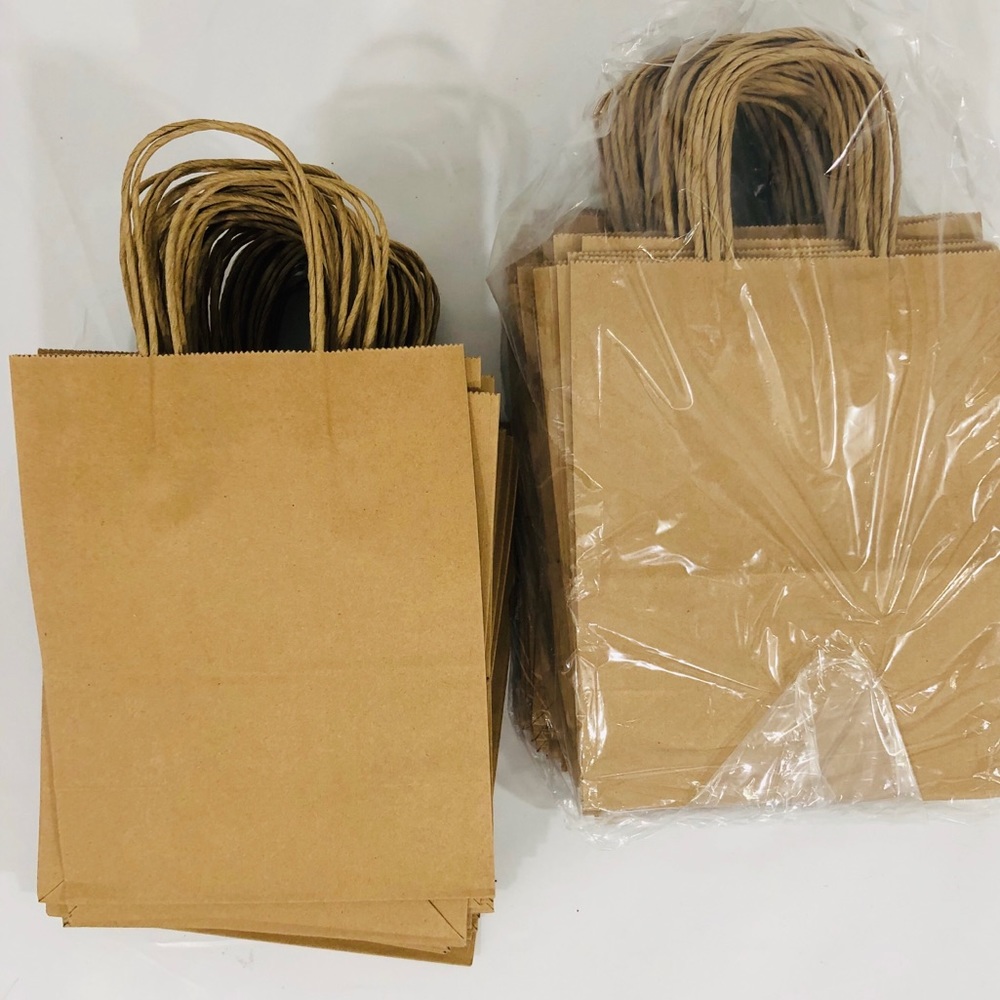 Brown Kraft Paper Gift Bags